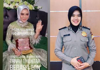 VIRAL Pernikahan Mahal Polwan Cantik di Sulawesi Selatan, Dilamar Kekasih dengan Uang Belanja Rp 300 Juta Hingga 1 Ton Beras