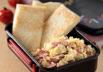 Resep Cheese And Beef Scrambled Egg Sederhana, Menu Sarapan Mewah yang Mudah Dibuat