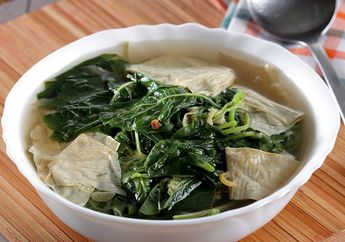 Resep Sayur Bening Bayam Enak ini Praktis Untuk Dimakan Kapan Pun