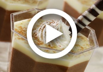 (Video) Resep Puding Busa Cokelat, Manisnya Pasti Juara Di Hati!