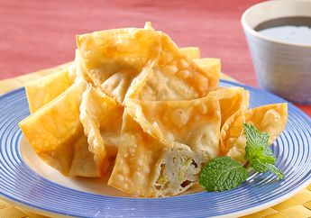 Resep Pangsit Pisang Goreng Enak, Pelengkap Makan Siang Istimewa