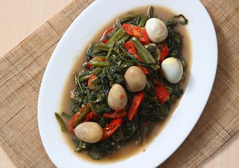 Resep Kangkung Taoco Sederhana yang Sehat ini Tetap Nikmat Jadi Menu Makan Siang
