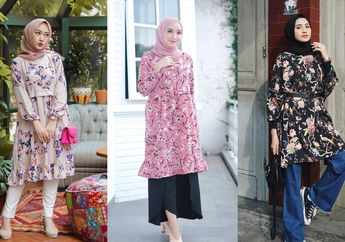 Tampil Fresh dan Kekinian Pakai 5 Floral Top untuk Hijaber ala Selebgram Hits!