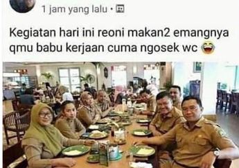Viral PNS Hina Pembantu saat Makan, Kini Statusnya Diturunkan Jadi Pegawai Kelurahan, 'Gak Disuruh Jadi Babu Aja?'