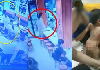 Videonya Viral, Ibu Hamil Ini Siram Bayi Orang Lain yang Berisik dengan Kuah Sup Panas di Restoran!
