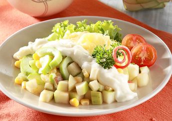Resep Salad Saus Mayo Enak dan Sehat untuk Sarapan Praktis di Akhir Pekan