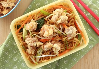 Resep Mi Goreng Chicken Corn Enak ini Pasti Disambut Gembira Si Kecil