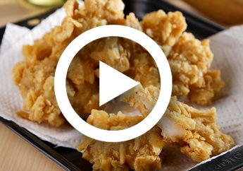 (Video) Resep Ayam Goreng Lapis Crackers, Pasti Disukai Si Kecil!