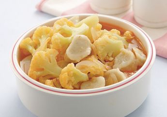 Resep Kembang Kol Masak Saus Merah Sederhana ini Sedapnya Bikin Terheran-Heran