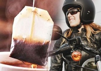 Pakai Bekas Teh Celup, Rambut No Lepek Meski Pakai Helm Tiap Hari