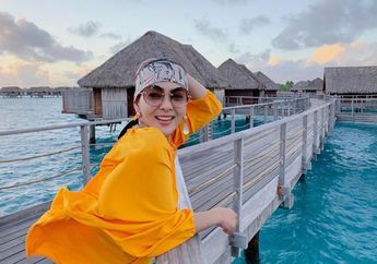 Sibuk Kuliner Super Mewah, Syahrini Dicibir Warganet Gara-gara Penampilannya Saat Honeymoon, 'Mirip Nani Wijaya'