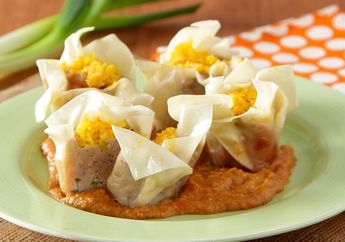 Resep Siomay Tongkol Telur Asin Enak, Dijamin Diserbu Keluarga