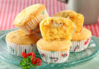 Resep Cupcake Wortel Isi Ragout Enak, Sekali Coba Pasti Langsung Minta Lagi
