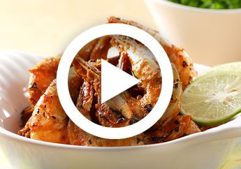(Video) Resep Udang Bakar Bumbu Rica, Pasti Sukses Curi Perhatian!