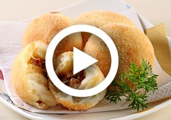 (Video) Resep Roti Goreng Ayam, Porsinya Pas Jadi Bekal Si Kecil