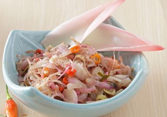 Resep Sambal Iris Bunga Kecombrang Sederhana, Pelengkap yang Super Praktis!