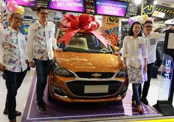 Wow, Chevrolet 101 Festival Beli Mobil Bisa Dapat Hadiah Mobil