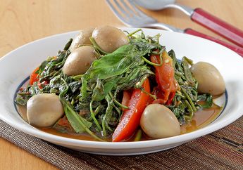 Resep Kangkung Belacan Enak dan Praktis Jadi Andalan Untuk Makan Siang