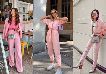 Warna Flamingo Pink Jadi Tren, Intip 5 Inspirasi OOTD Kece Serba Pink ala Influencer. So Fresh!
