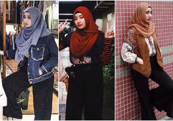 5 Gaya Modis dengan Celana Hitam Buat Hijabers Ala Anak Cindy Fatikasari, Tengku Syaira!