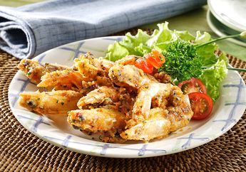 Resep Udang Goreng Telur Asin Enak, Bikin Makan Enggak Cukup Seporsi