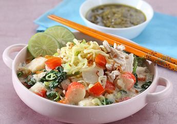 Masak Apa Besok? Awali Hari Dengan Resep Mi Kangkung Siram Santan yang Enak Ini Saja
