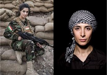 Berparas Ayu Bak Model Tulen, Siapa Sangka Perempuan Gagah Nan Perkasa Pernah Jadi Buruan Tentara ISIS. Nyawanya Dihargai Rp 14 Miliar!