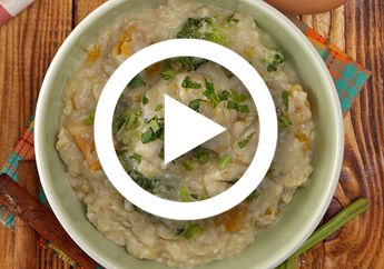 (Video) Resep Bubur Udang, Bikin Sarapan Engga Membosankan Lagi!