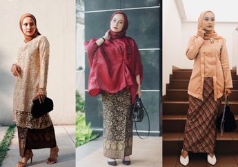 Ayu Banget! 5 Fashion Kondangan Pakai Batik Ala Selebgram Hijab, Chairunnisa Septiany!