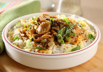 Resep Nasi Goreng Siram Enak, Disajikan Jika Tak Punya Banyak Waktu