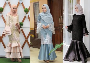 6 Referensi Model Kebaya Dress Duyung Mewah & Enggak Biasa Buat Hijabers ke Kondangan!