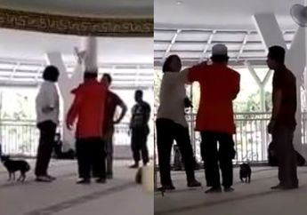 Diduga Gangguan Jiwa, SM Wanita yang Bawa Seekor Anjing Masuk ke Masjid Terancam Pasal Penistaan Agama