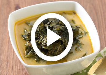 (Video) Resep Gulai Daun Singkong Sederhana yang Enak, Pas Buat Makan Siang, Nih!