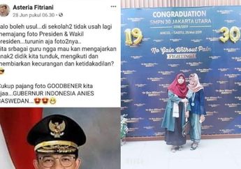 Viral Akun Facebook Bu Guru SMP Himbau Tak Pasang Foto Presiden dan Wapres di Kelas, Disdik DKI Jakarta Angkat Bicara Soal Kebenarannya