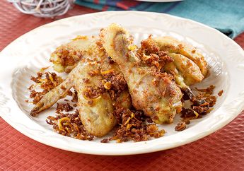 Resep Ayam Goreng Aroma Serai Sederhana, Jadi Semakin Semangat Makan Malam