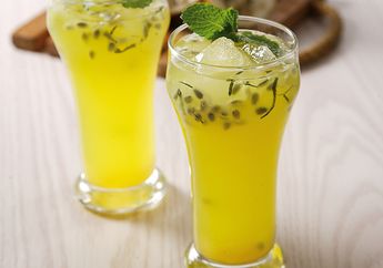 Resep Es Punch Markisa Daun Mint Sederhana dan Segar, Pas Untuk Tutup Santap Malam