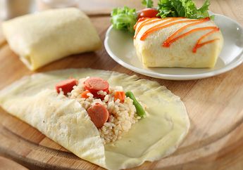 Masak Apa Besok? Cobain Uniknya Resep Crepe Nasi Goreng Ini, Yuk!