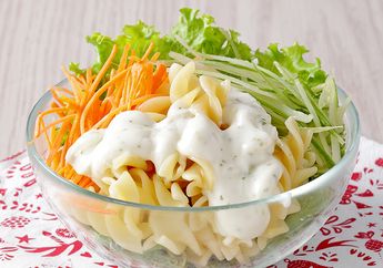 Resep Salad Pasta Enak dan Sehat Ini Pas Banget Untuk Menutup Akhir Pekan