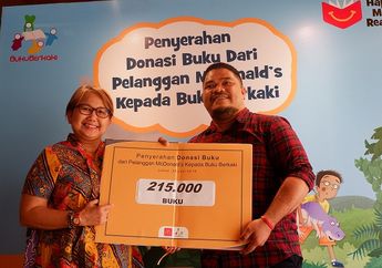 McDonald’s Happy Meal Book, Sukses Sumbangkan Lebih dari 210.000 untuk Anak-anak Di Seluruh Indonesia