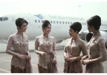 Pramugari Garuda Indonesia Pakai Kebaya Rancangan Anne Avantie, Desainnya Punya Arti Mendalam!