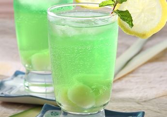 Resep Lemonade Melon Segar Lengkeng Enak, Segarnya Meledak Di Mulut