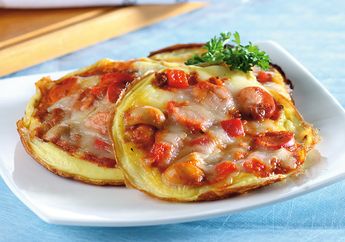 Masak Apa Besok? Bikin Resep Mini Omelet Ala Pizza yang Lezat Ini, Yuk!