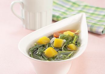 Resep Sayur Bening Bayam Labu Kuning Enak, Menu Sehat yang Mudah Dibuat