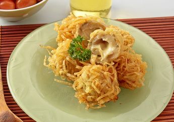 Resep Bola Ayam Balut Pangsit Enak ini Pasti Jadi Camilan Favorit Si Kecil