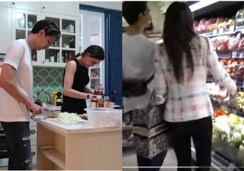 Belanja Hingga Masak Bareng, Luna Maya Didoakan Berjodoh dengan Dimas Beck