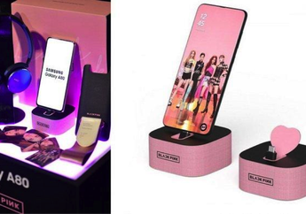 Girly Banget, Begini Tampilan Samsung Galaxy A80 Edisi Spesial BLACKPINK. Bikin Naksir!