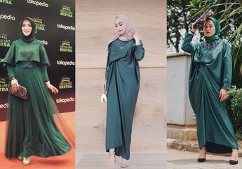 5 Pilihan Dress Hijau Emerald untuk Gaya Kondangan Hijabers Menawan nan Adem!