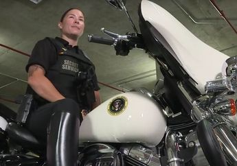 Pakai Moge Harley Davidson, Gunawan Siap Kawal Donald Trump