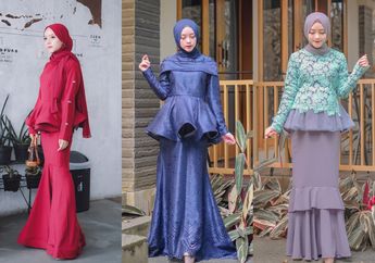 Pilihan 3 Model Peplum Dress Hijab Untuk Kondangan Pede & Kece!