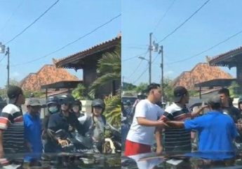 Ini Dia Daftar 'Dosa' Pria yang Pingsan Dihantam Helm Pengendara Motor Usai Menantang Duluan!